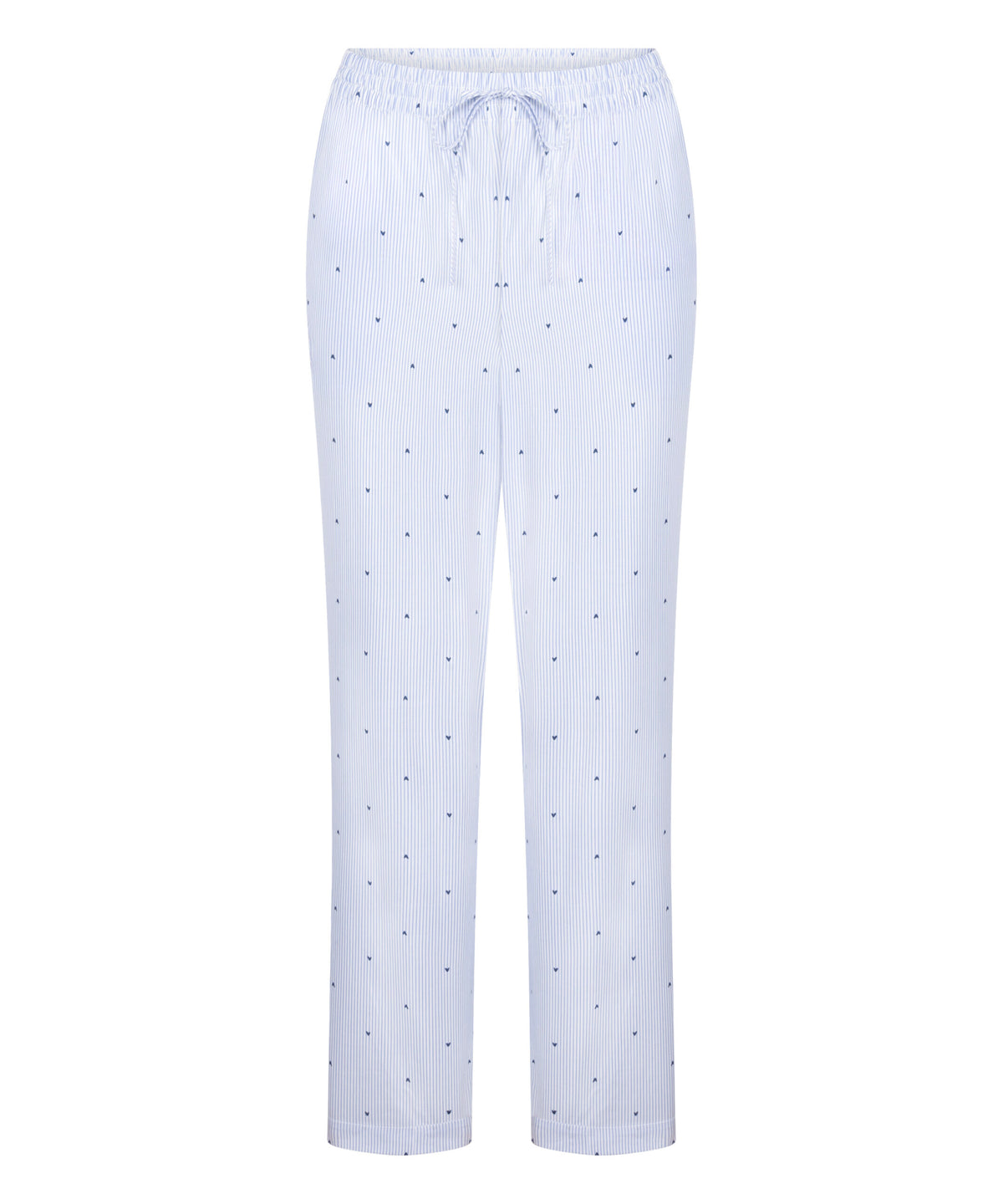 HUNKEMÖLLER PANT WOVEN CO STRIPE HEARTS