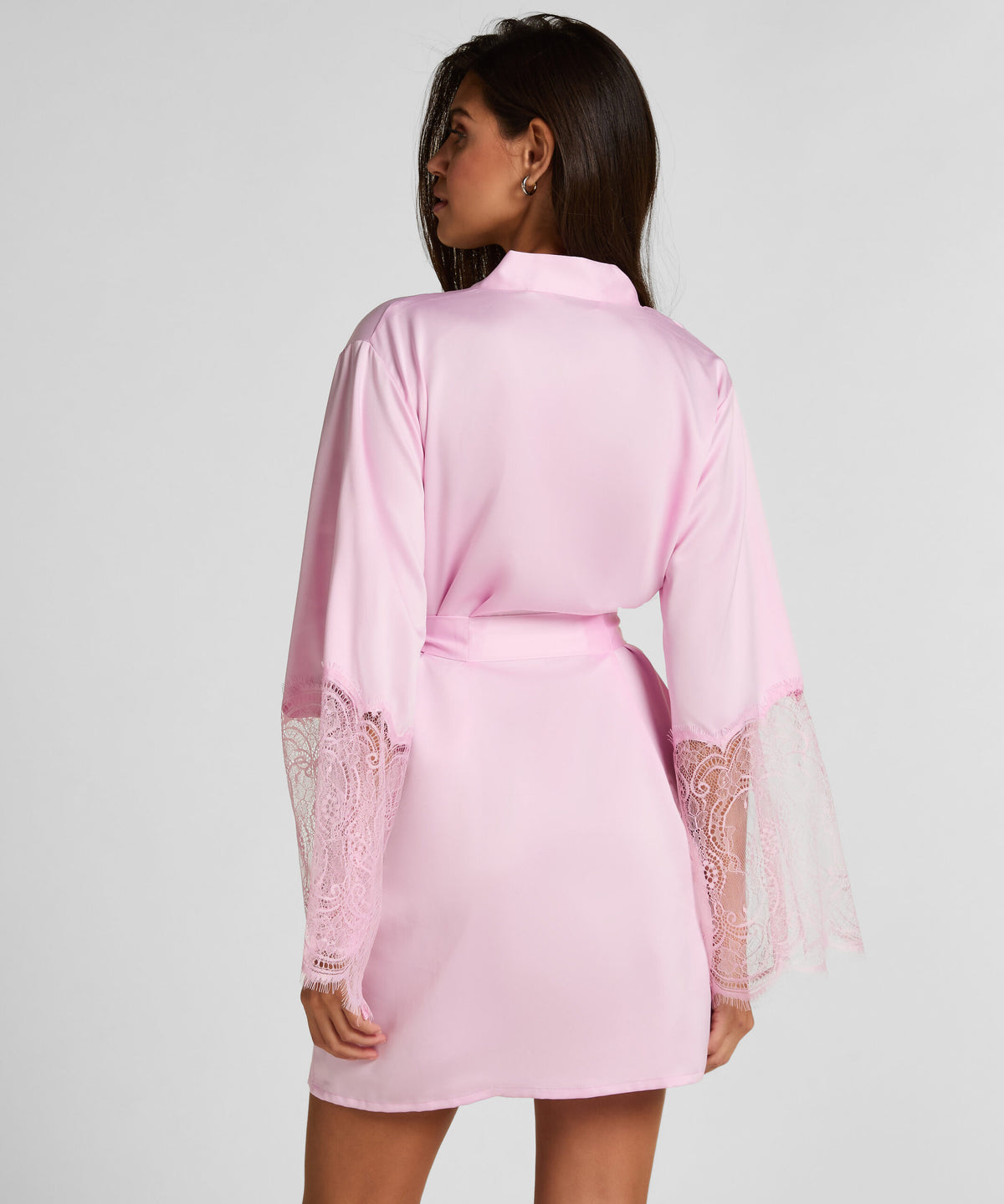 HUNKEMÖLLER KIMONO SATIN LACE