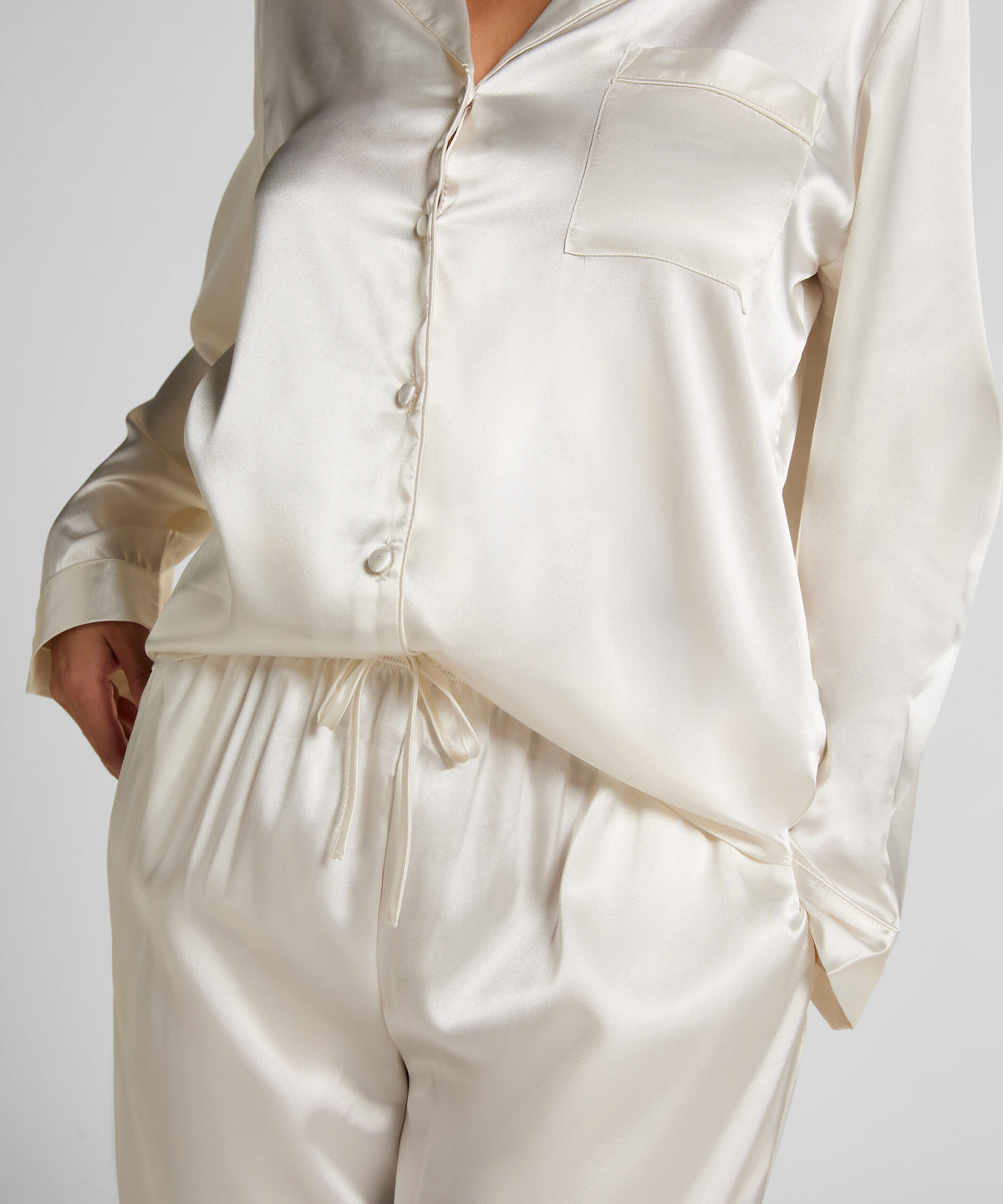 HUNKEMÖLLER Pyjama Set Shiny Satin