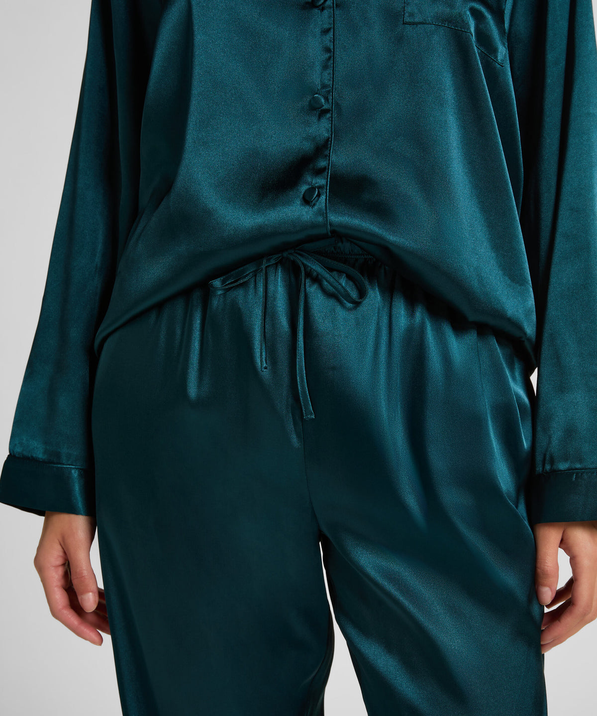 HUNKEMÖLLER Pyjama Set Shiny Satin