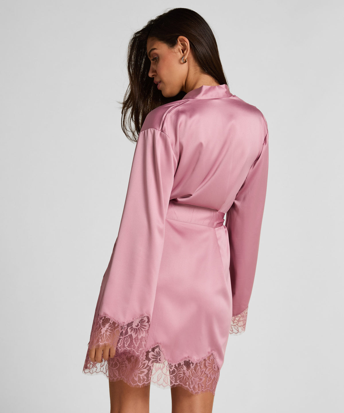 HUNKEMÖLLER KIMONO SATIN LACE VALERIE