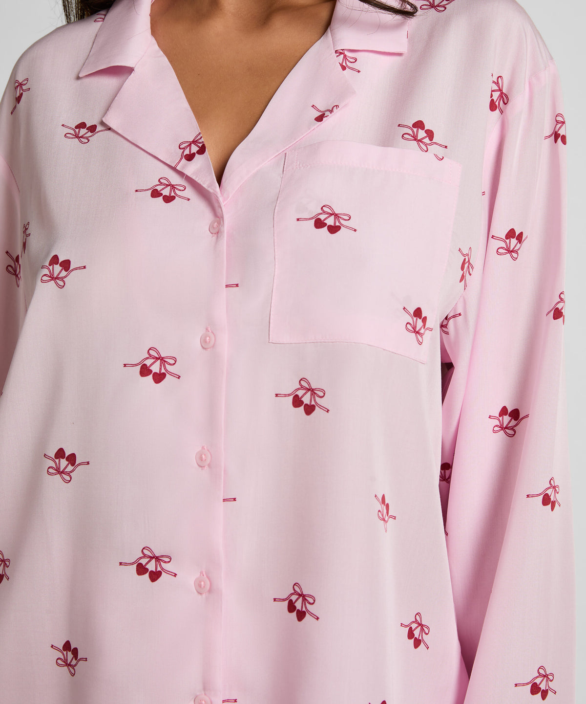 HUNKEMÖLLER Jacket Woven Cherry