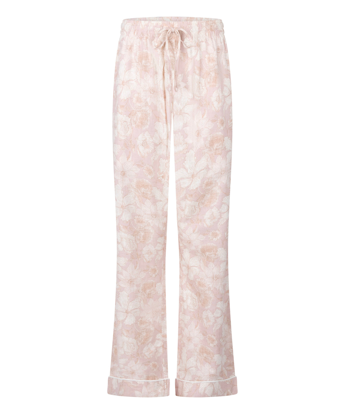 HUNKEMÖLLER Flower Linen Pant