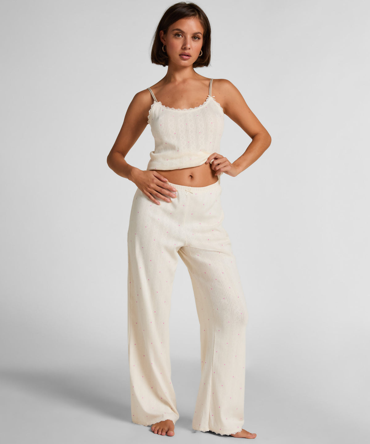 HUNKEMÖLLER PANT POINTELLE HEARTS