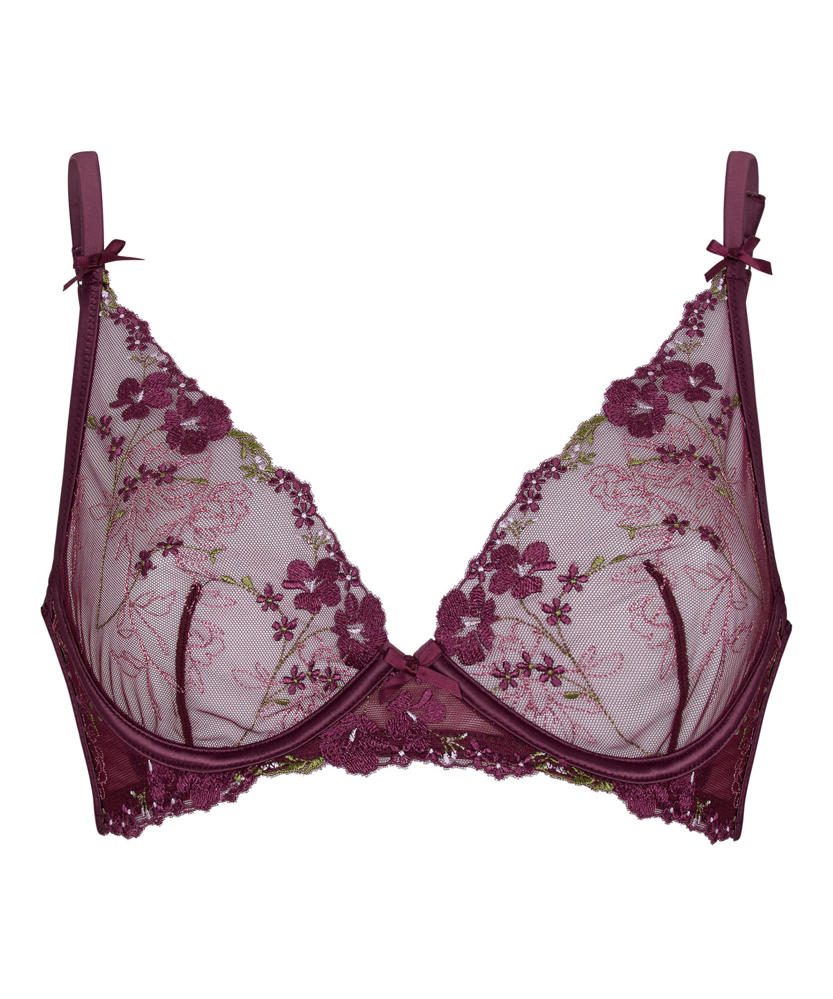 HUNKEMÖLLER Non-Padded Underwired Longline Bra Peonie