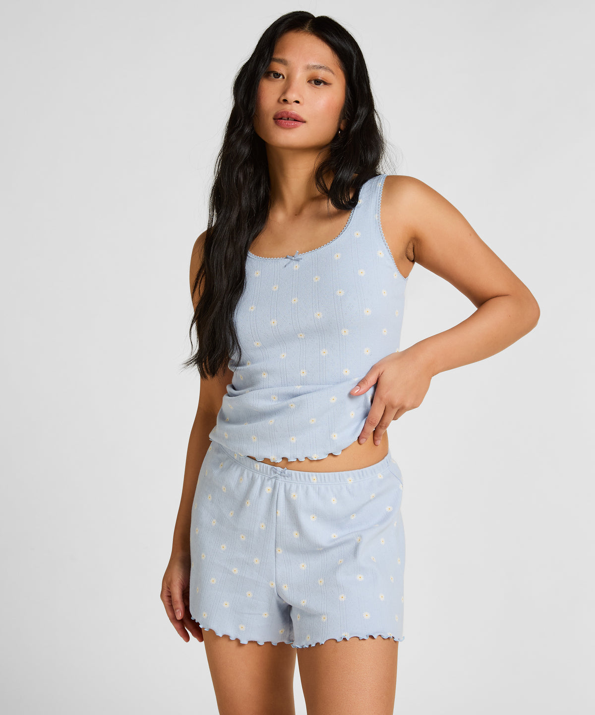 HUNKEMÖLLER Short Pointelle