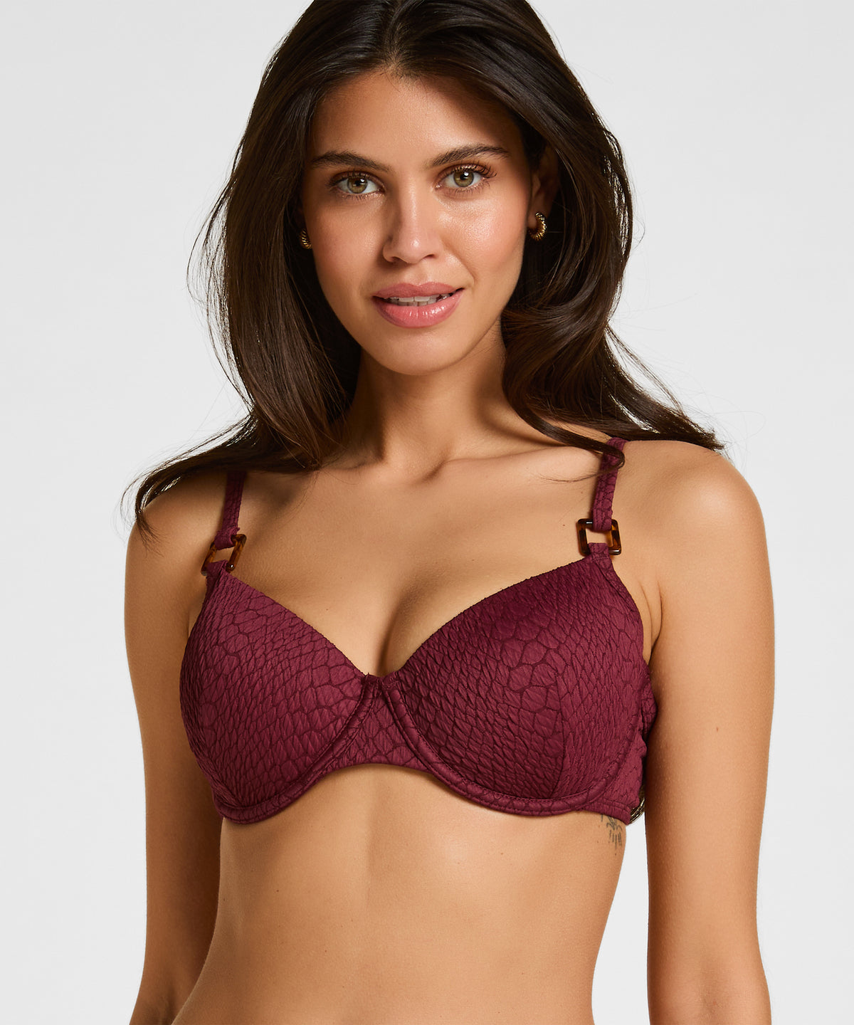 HUNKEMÖLLER Padded Underwired Bikini Top Aruba