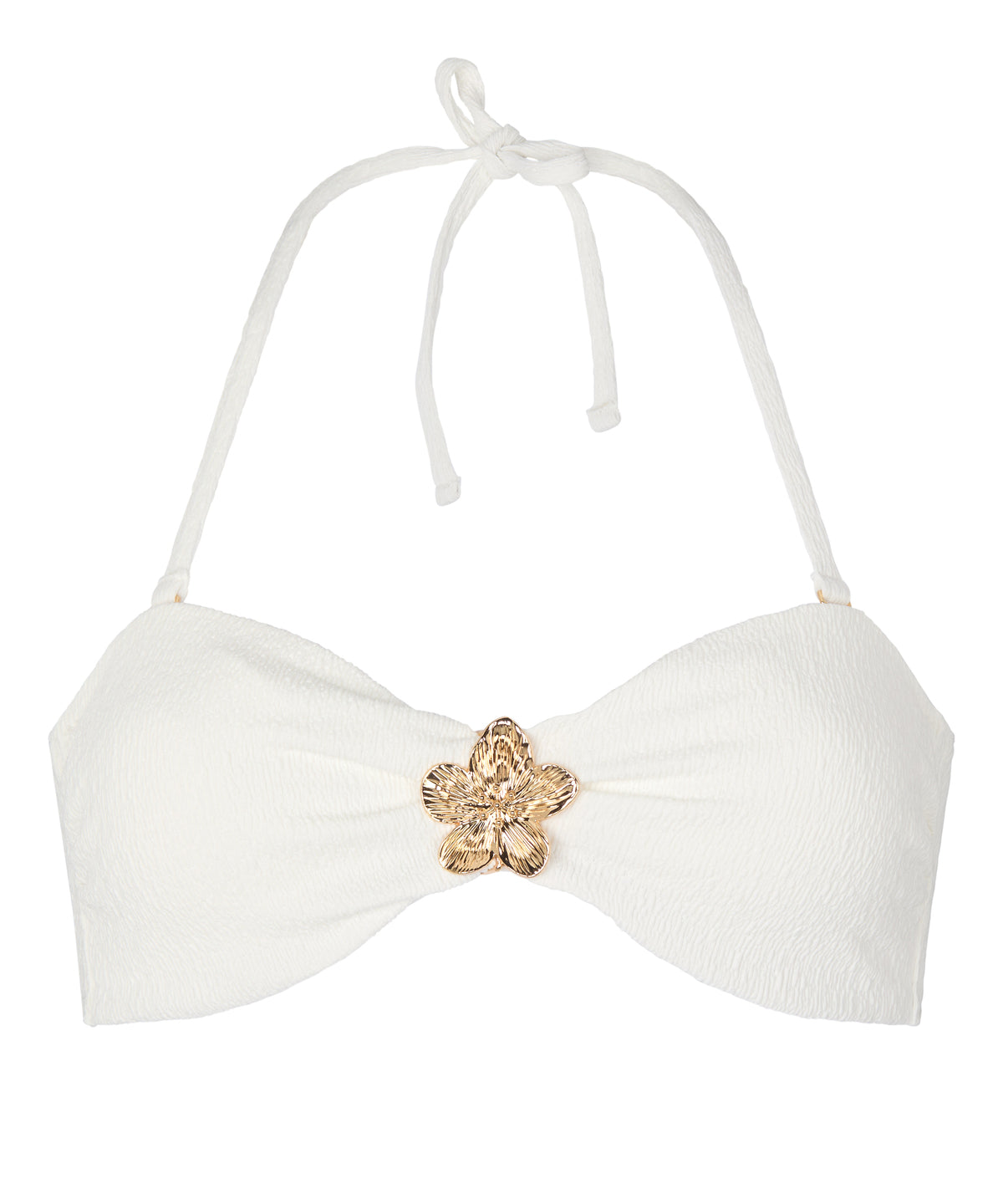 HUNKEMÖLLER Bandeau Bikini Top Crinkle