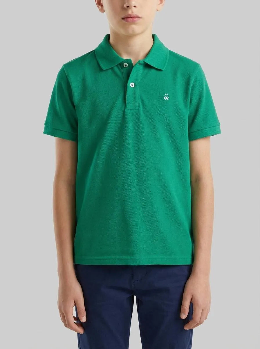 Benetton Slim Fit Pure Cotton Polo