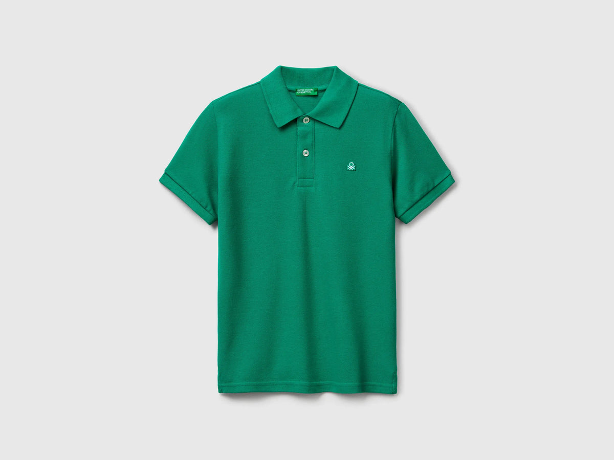 Benetton Slim Fit Pure Cotton Polo