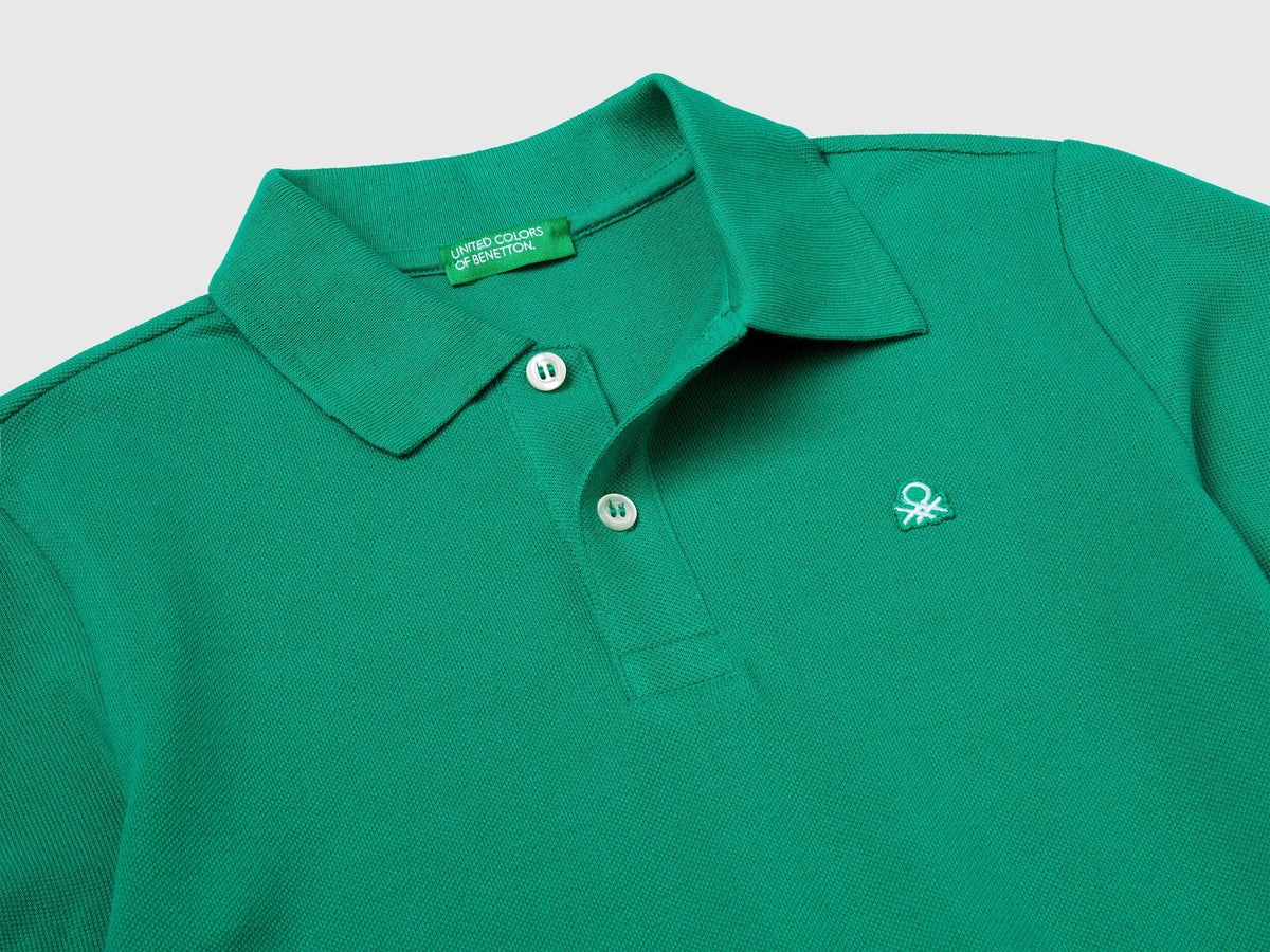 Benetton Slim Fit Pure Cotton Polo