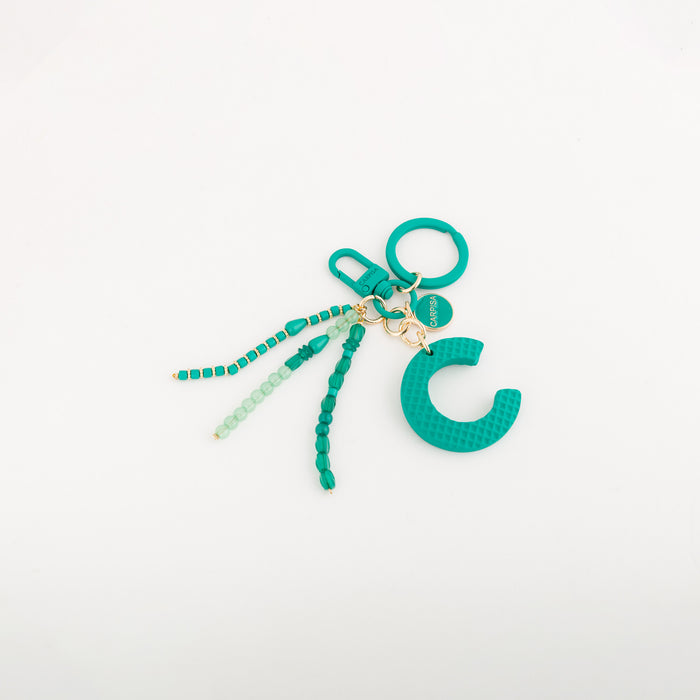 Carpisa Women's Keychain - Puffy Letters Keychain