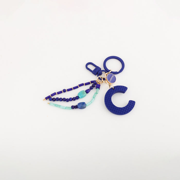 Carpisa Women's Keychain - Puffy Letters Keychain