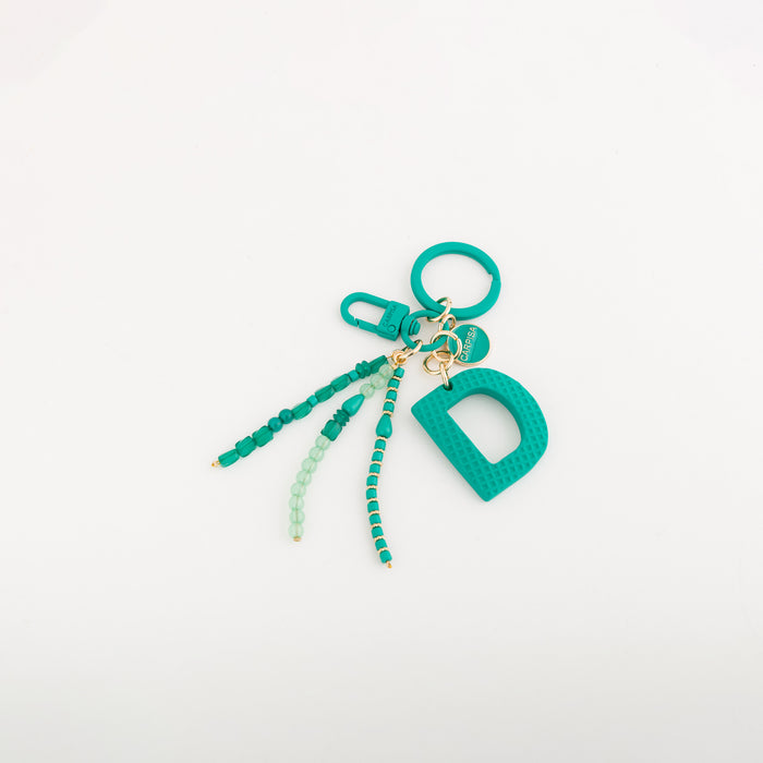 Carpisa Women's Keychain - Puffy Letters Keychain