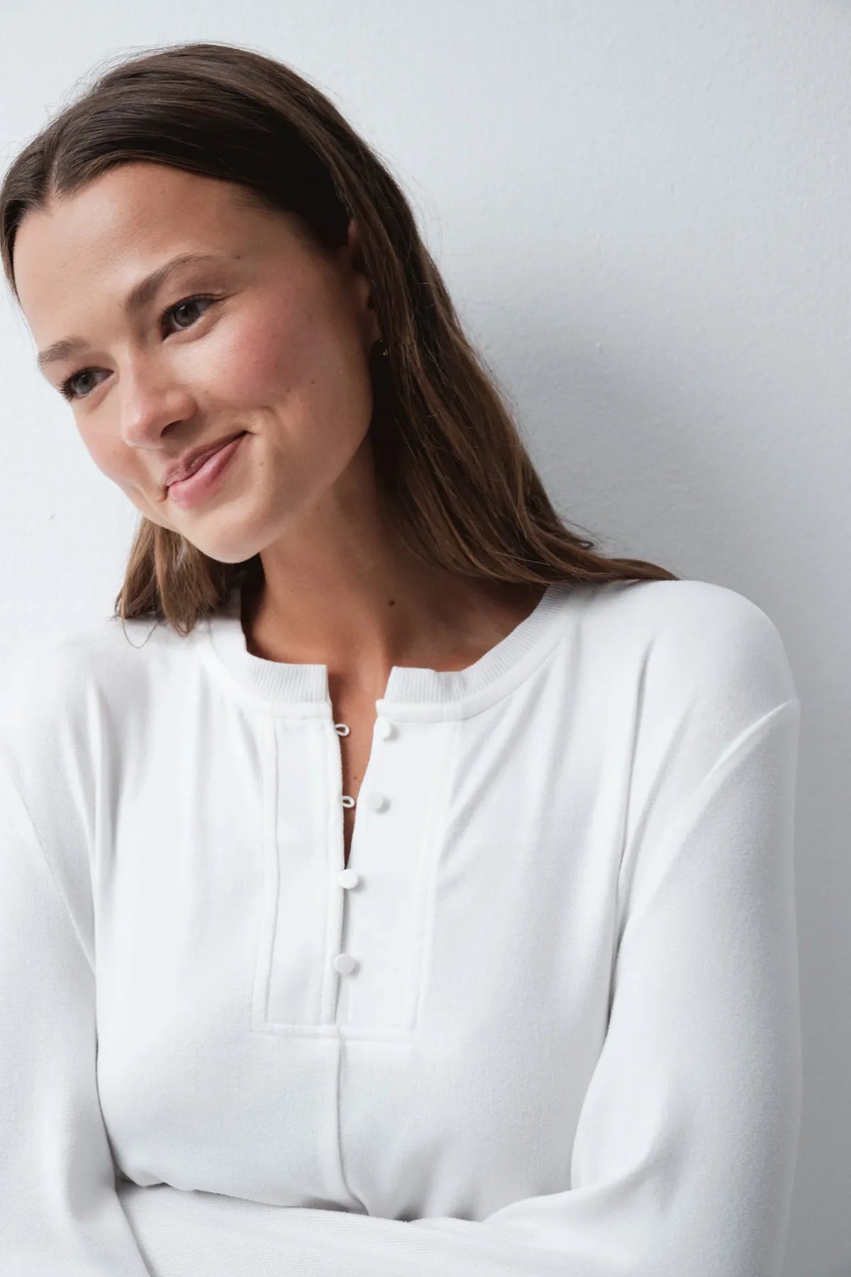 White Long Sleeve T-Shirt