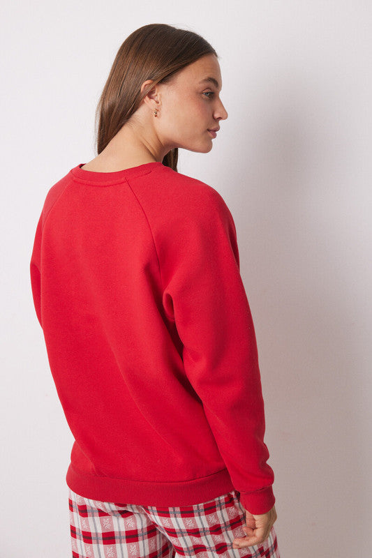 Women Secret Long-Sleeved Sweatshirt Pajamas