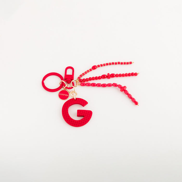 Carpisa Women's Keychain - Puffy Letters Keychain