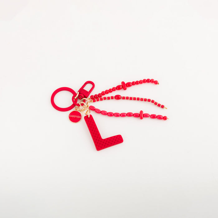 Carpisa Women's Keychain - Puffy Letters Keychain