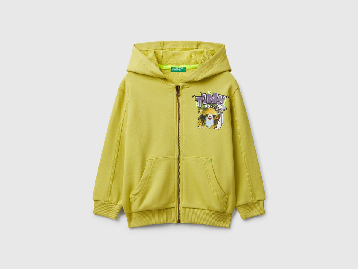 Benetton Kangaroo Pocket Hooded Sweatshirt