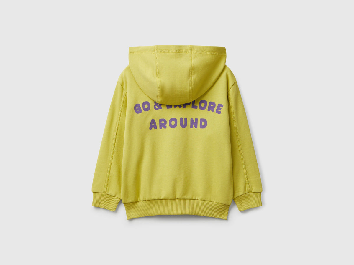 Benetton Kangaroo Pocket Hooded Sweatshirt
