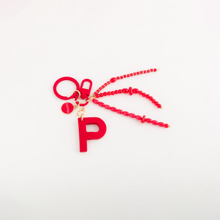 Carpisa Women's Keychain - Puffy Letters Keychain