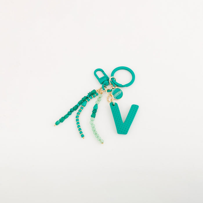 Carpisa Women's Keychain - Puffy Letters Keychain