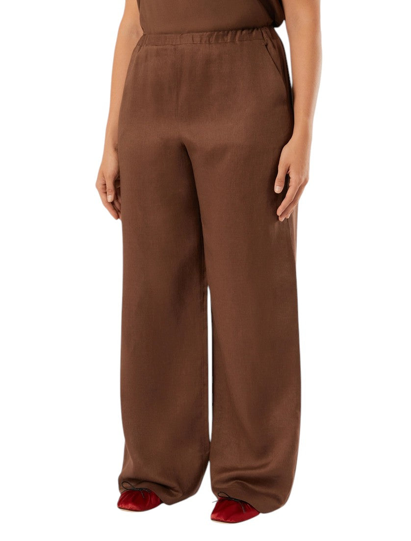 Marina Rinaldi Linen canvas trousers