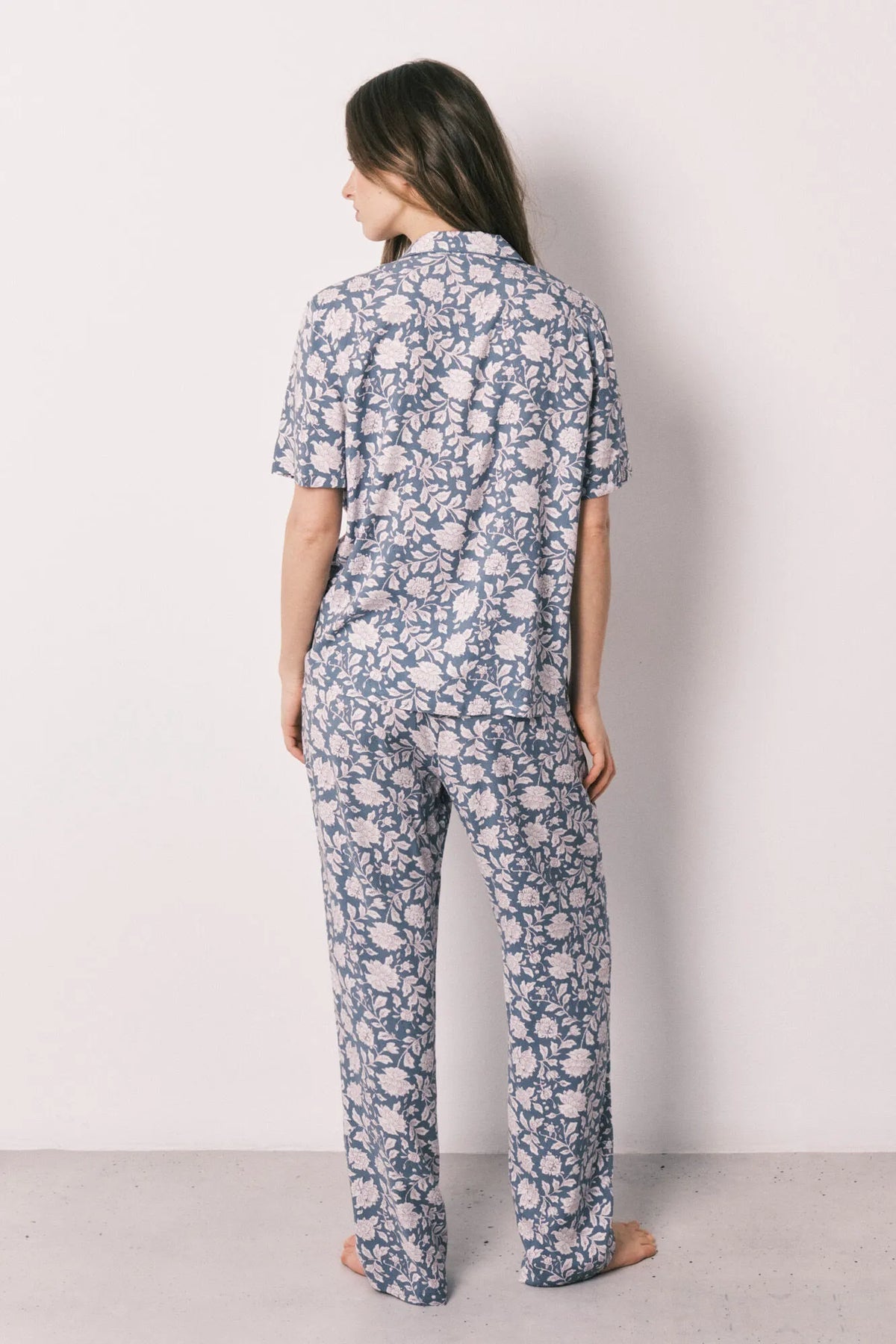 Women Secret Viscose Floral Print Classic Pyjamas