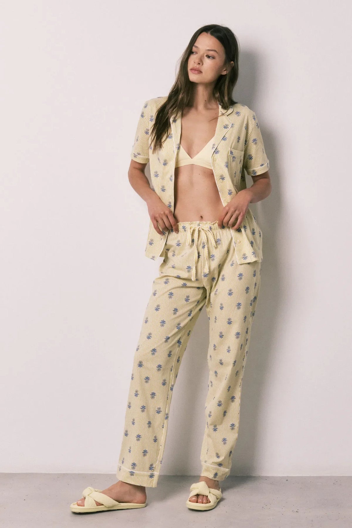 Women Secret Printed Cotton Classic Pyjamas