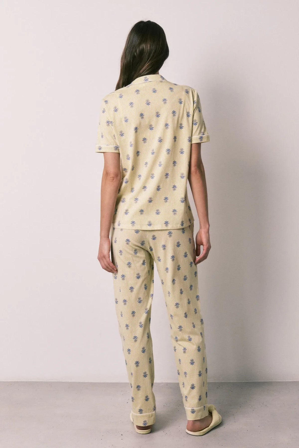 Women Secret Printed Cotton Classic Pyjamas