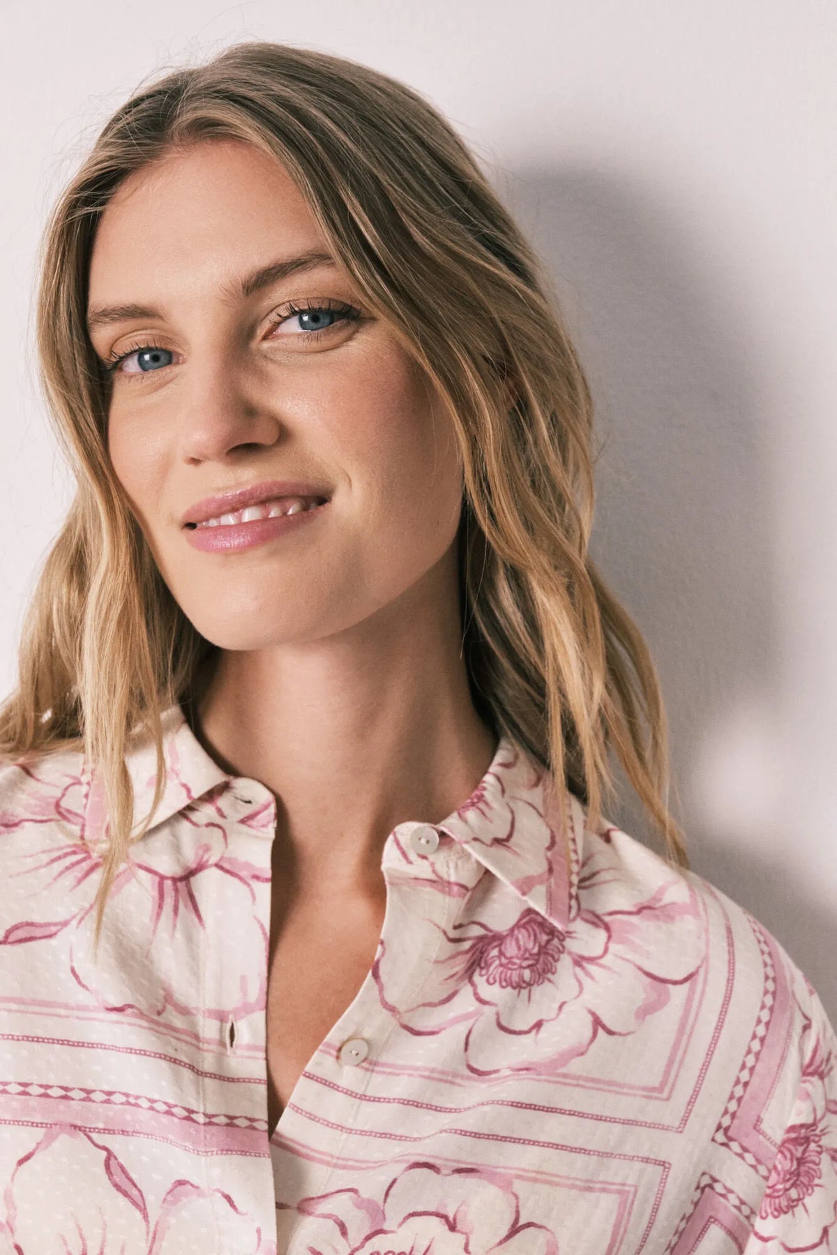 Women Secret Floral Classic Long Pyjamas