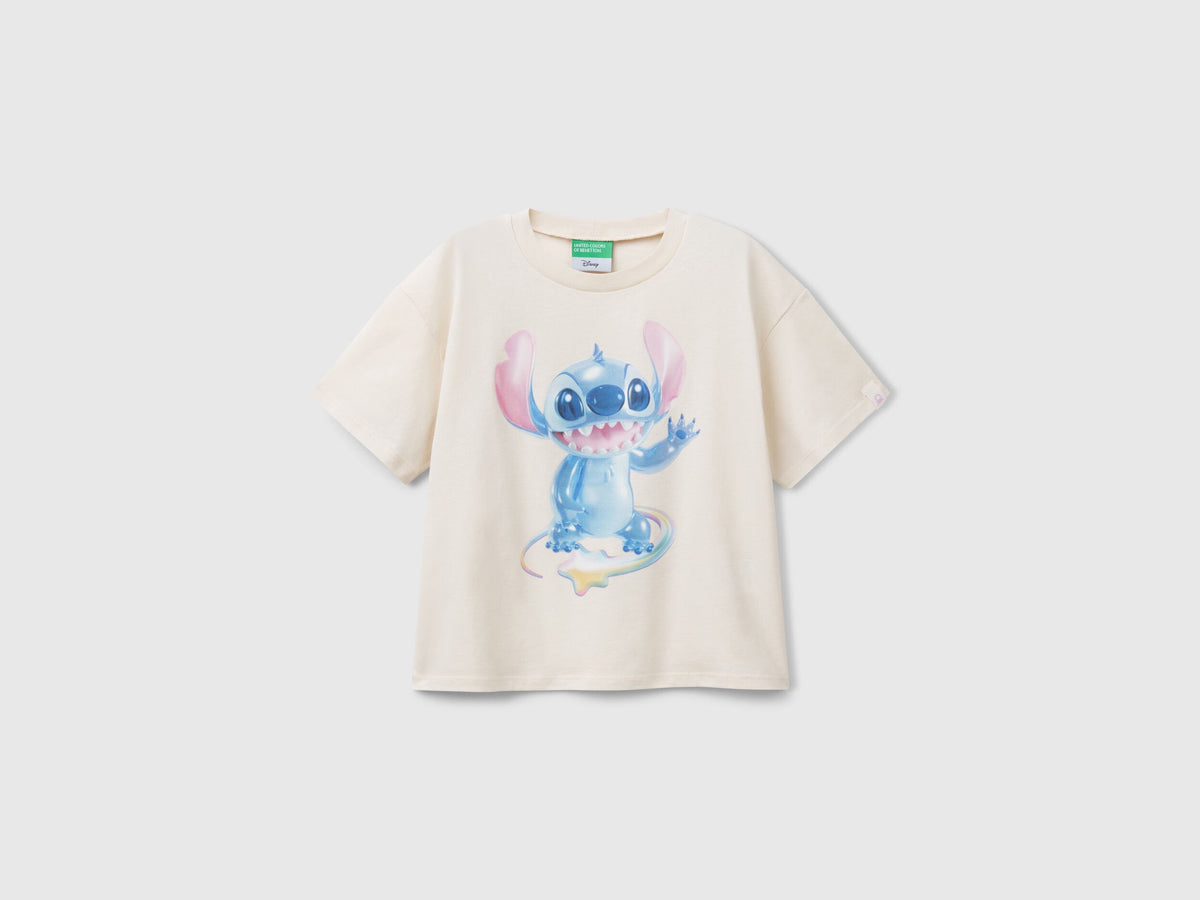 Benetton Disney Lilo & Stitch Boxy T-Shirt