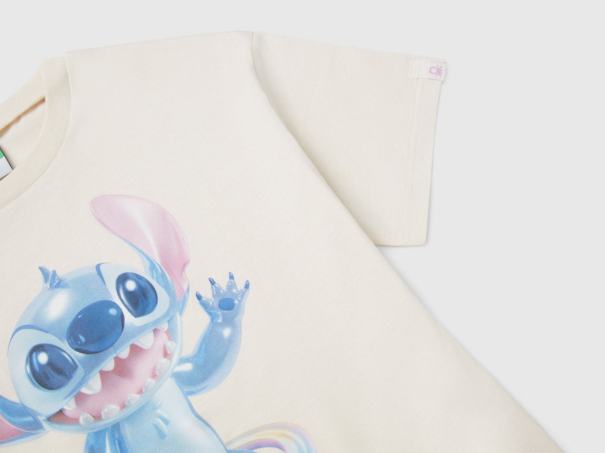 Benetton Disney Lilo & Stitch Boxy T-Shirt