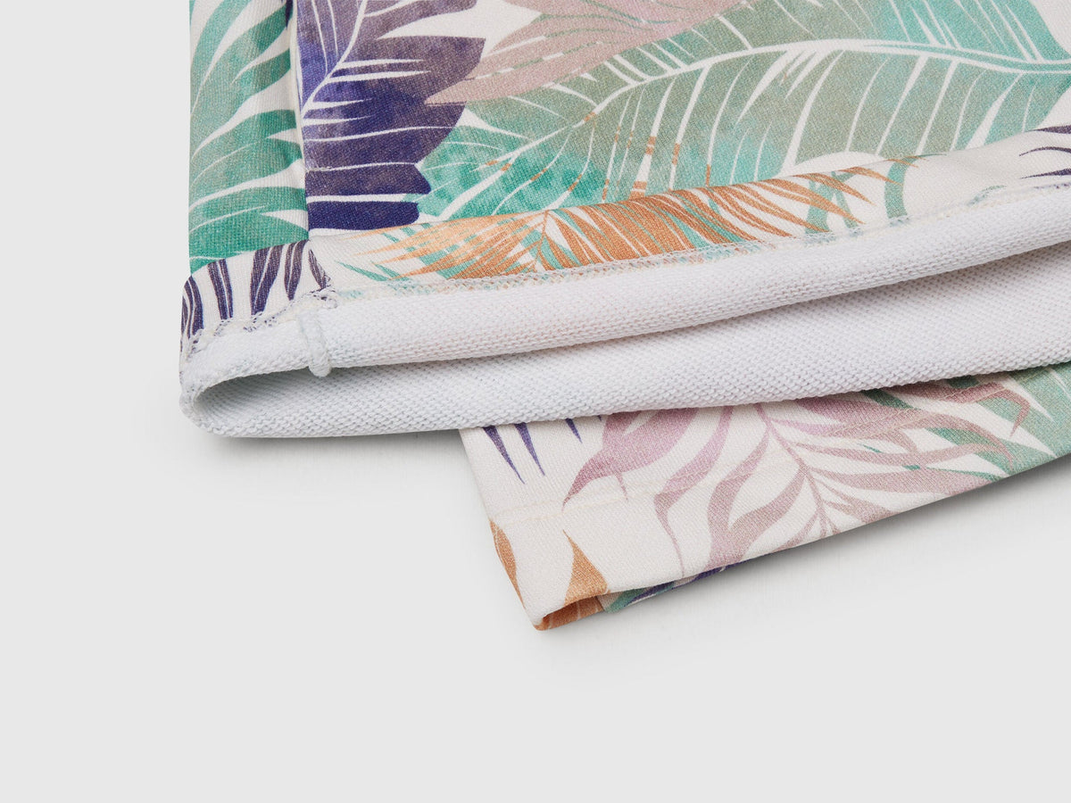 Benetton Tropical Print Shorts