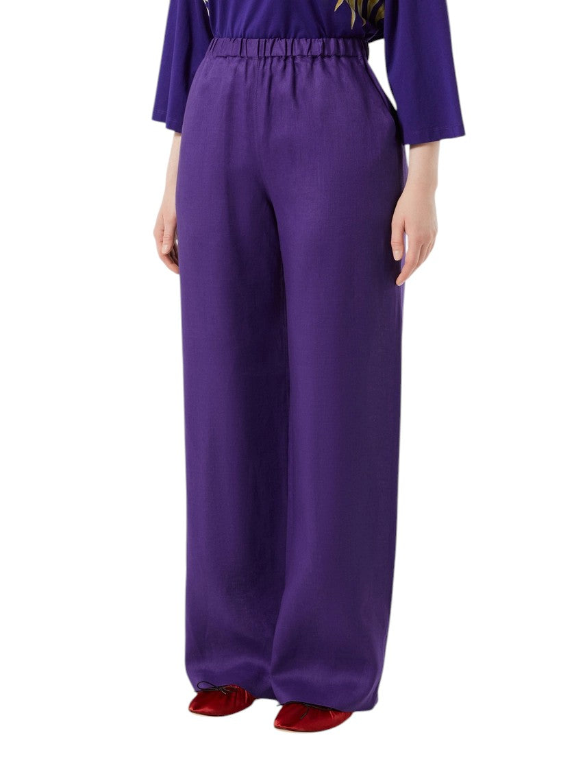 Marina Rinaldi Linen canvas trousers