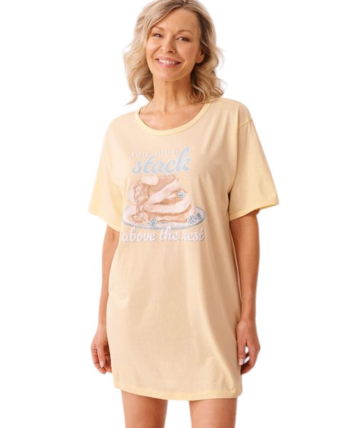 La vie en Rose Pancake Print Sleepshirt