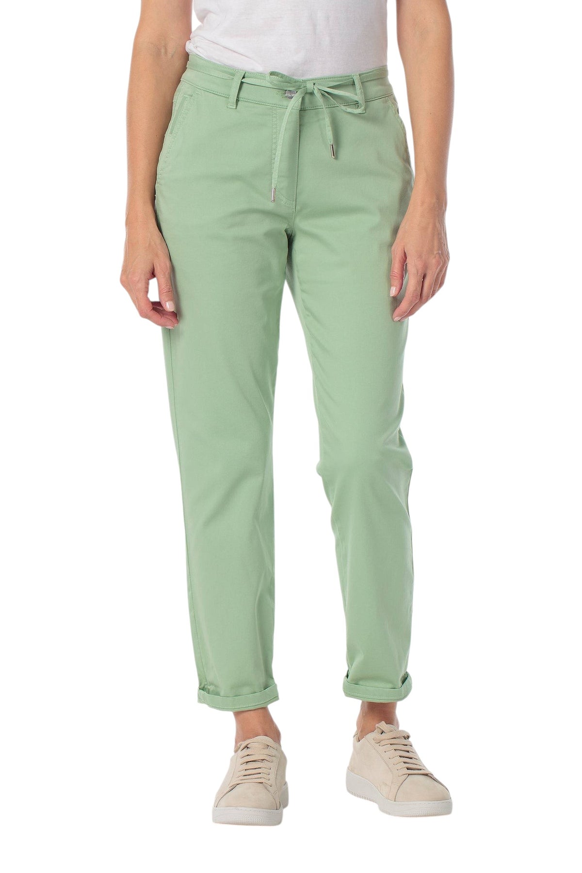 Gerry Weber Fabric trousers with fabric belt