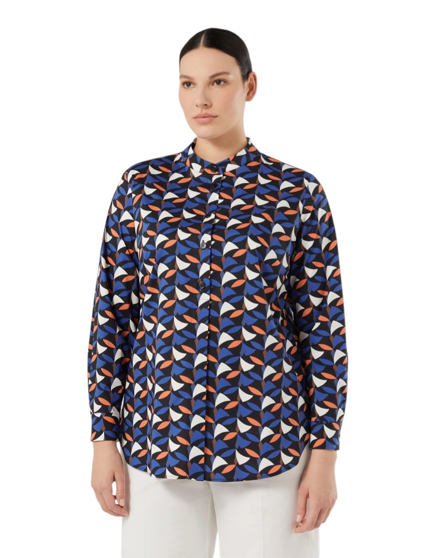 Marina Rinaldi Cotton poplin shirt