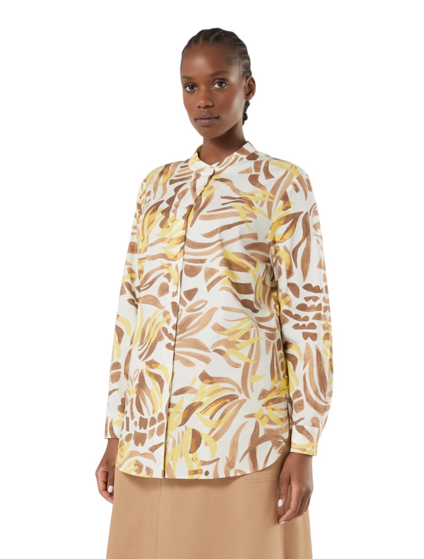 Marina Rinaldi Cotton poplin shirt