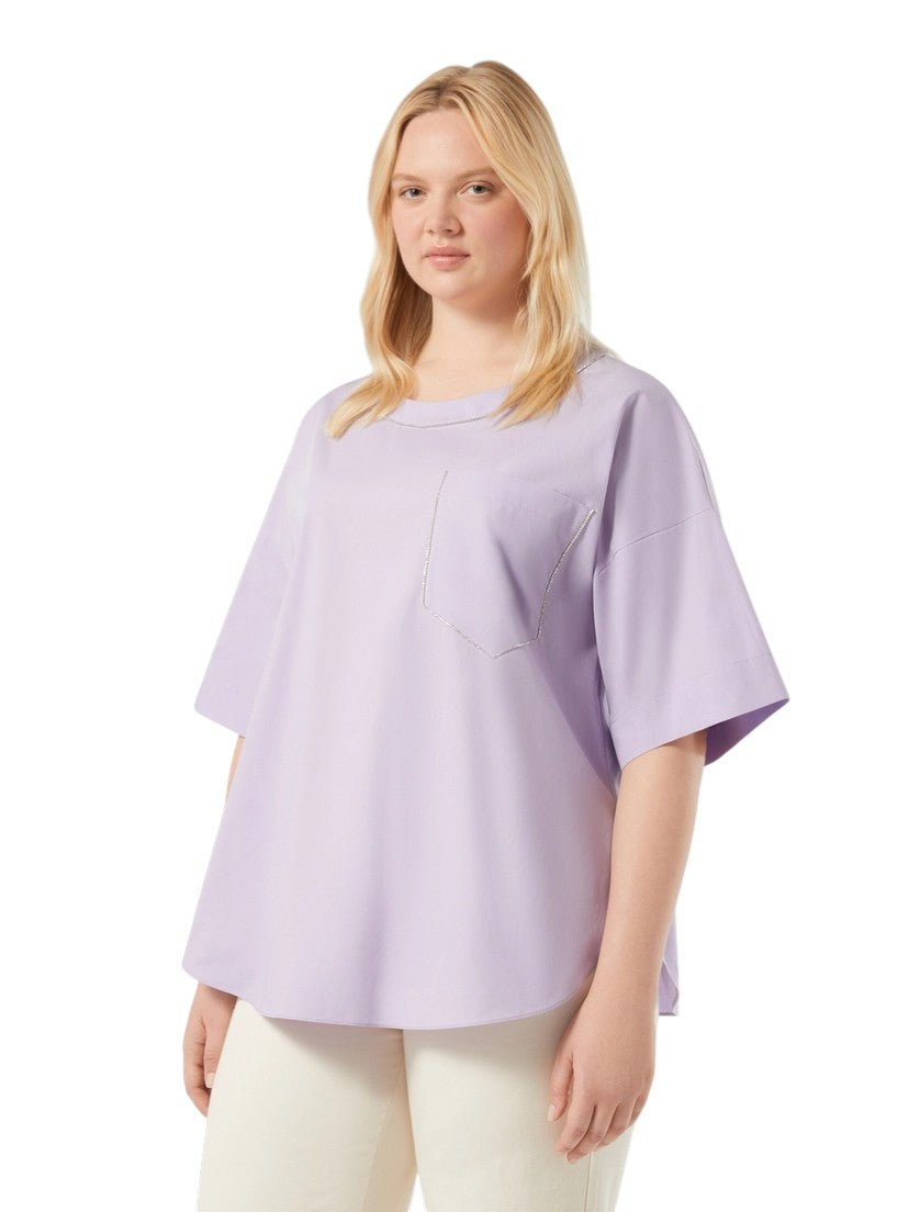 Marina Rinaldi Cotton poplin tunic