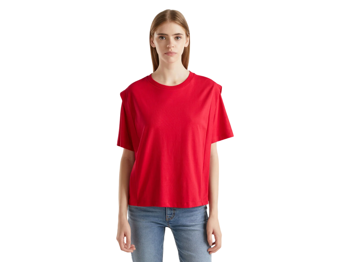 Benetton Regular Fit Short Sleeve T-Shirt