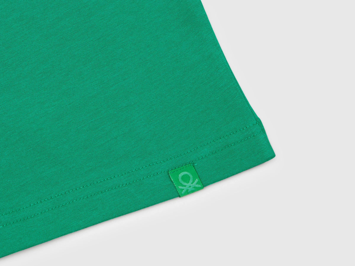 Benetton Short Sleeve Cotton T-Shirt