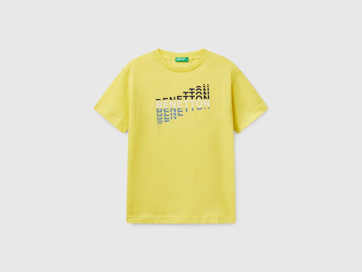 Benetton Short Sleeve Pure Cotton T-Shirt