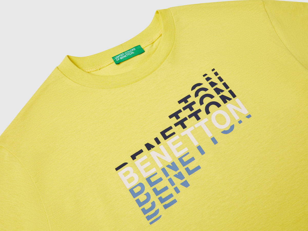 Benetton Short Sleeve Pure Cotton T-Shirt