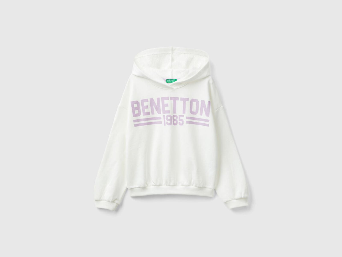 Benetton Long Sleeve Hood Sweatshirt