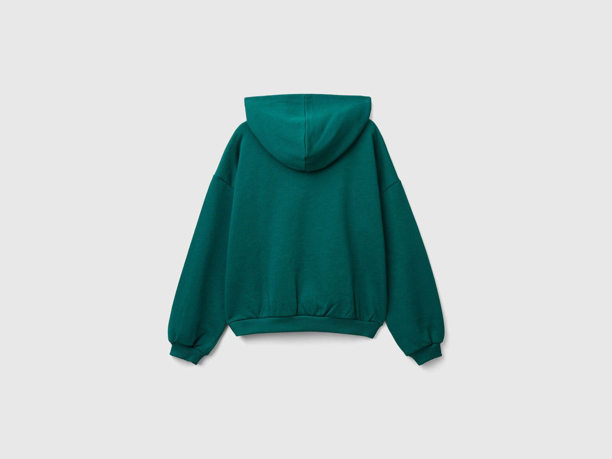 Benetton Long Sleeve Hood Sweatshirt