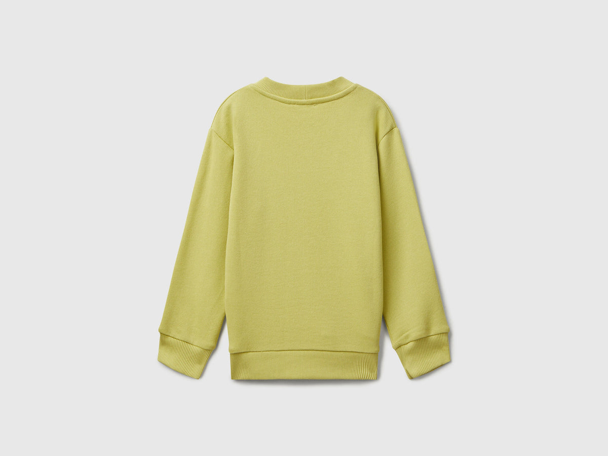 Benetton Printed Long Sleeve Sweatshirt