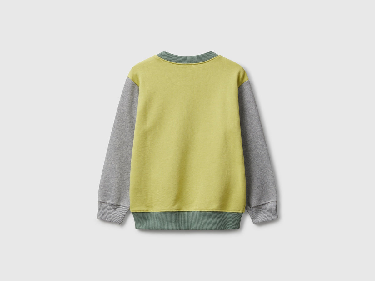 Benetton Printed Regular Fit Sweatshirt