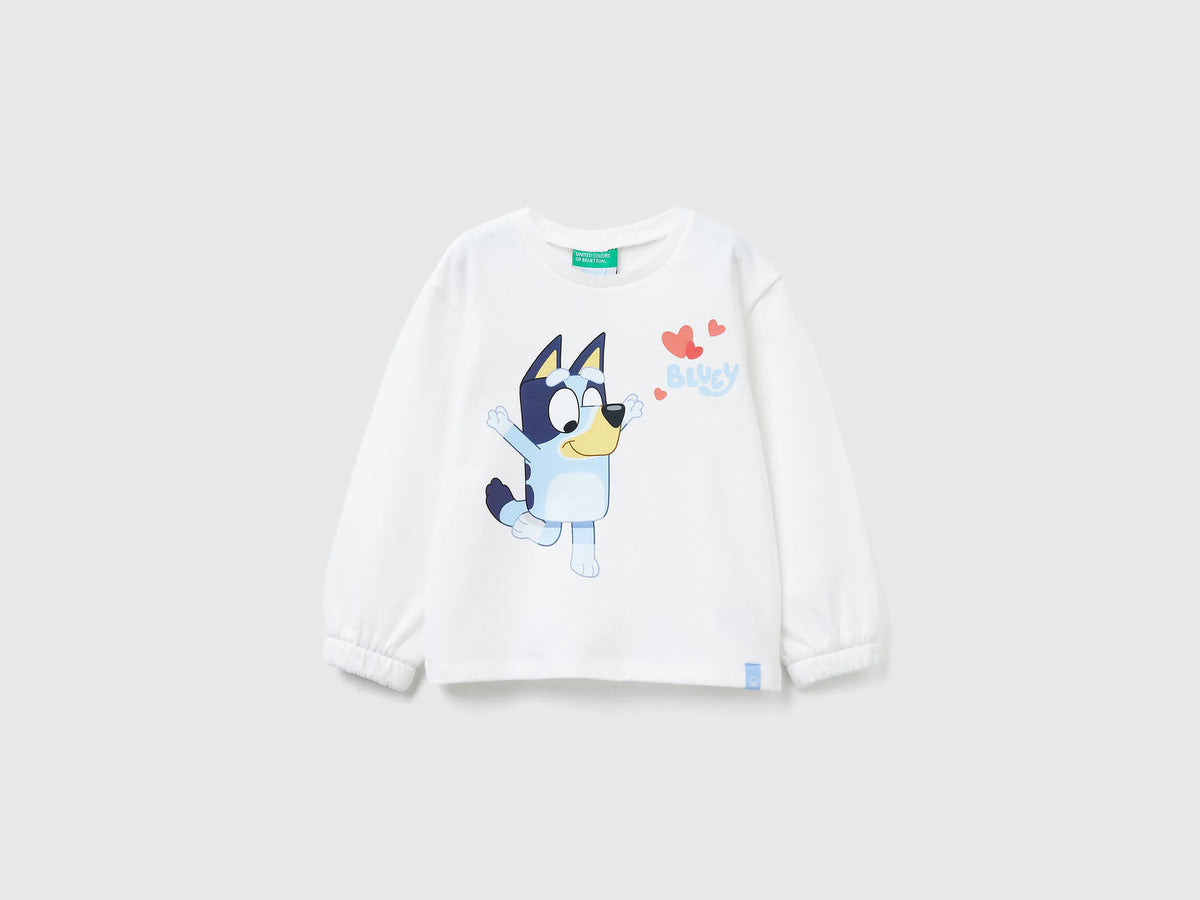 Benetton Bluey Print Sweatshirt