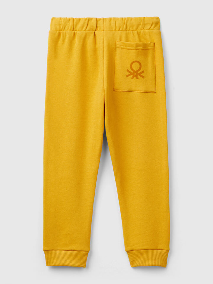 Benetton Logo Print Sweatpants